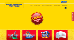 Desktop Screenshot of bounceforfun.ie